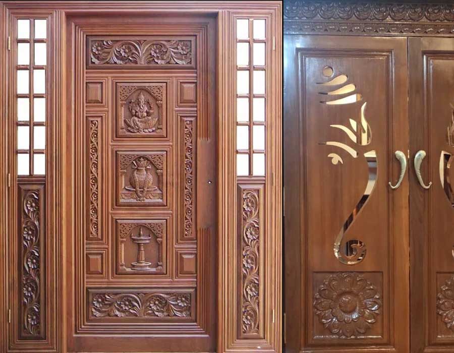 Pooja Room Jali Cutting